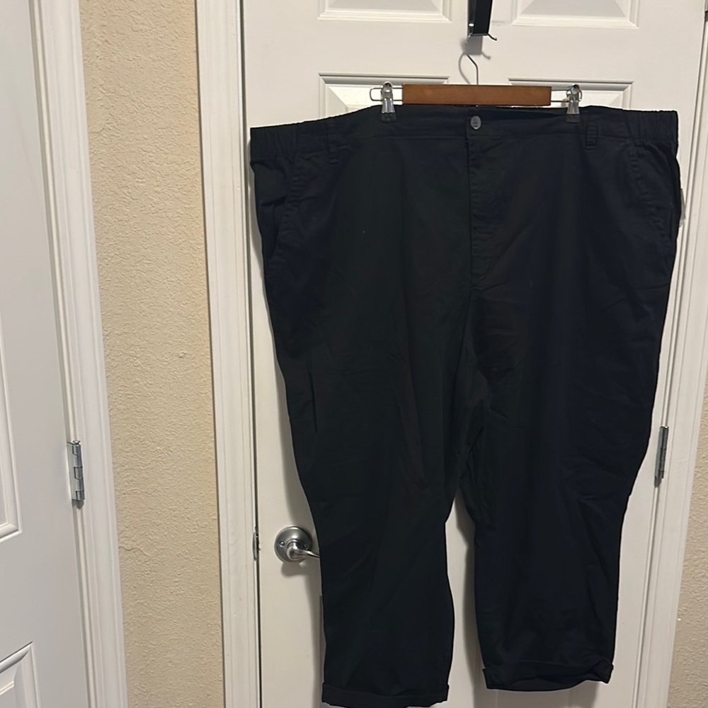 Old Navy Black Classic and Comfortable Cuffed Pants